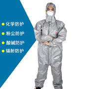 3m4570防护服防化服防尘服连体带帽防化学品喷洒喷漆实验室耐酸碱