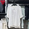 耐克女子短袖衫2024夏季透气纯棉训练运动宽松T恤 HJ3947-133
