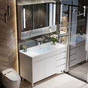 304不锈钢浴室柜组合陶瓷盆，一体智能洗脸洗手面盆池卫生间洗漱台