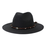 亚马逊速卖通户外出行海边防晒遮阳帽爵士帽男女士沙滩帽CMDJS370