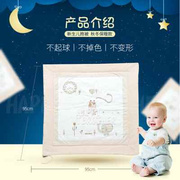 韩国婴儿抱被纯棉春秋冬宝宝加厚包被夏薄抱毯双胆彩棉新生儿用品