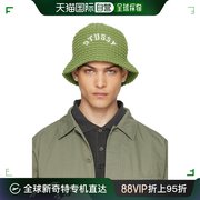 香港直邮潮奢 Stussy 斯图西 男士 绿色渔夫帽 1321201