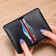 真皮卡包便携式公交卡银行卡保护套男女士韩版超薄简约牛皮卡套