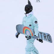 连体滑雪服男女情侣款成人，单板套装双板，防风防水保暖户外滑雪装备