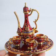 新疆纪念品特色工艺品小酒壶摆件传统客厅装饰手工桌面民族饰品