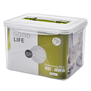 普业9.5l手提保鲜盒密封盒盛米桶，单反相机防潮盒面桶塑料箱，超大号