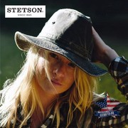 美国老牌STETSON斯泰森美式复古户外遮阳帽牛仔帽渔夫帽钓鱼