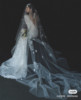 韩式蕾丝新娘长款婚礼头纱婚纱，摄影影楼拍照道具，样片头饰小珍珠