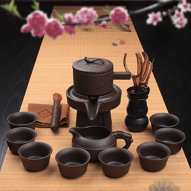 Maunsell tea set ceramics Lazy man Stone mill semi-automatic Cinnabar teapot suit Kungfu Online originality Tea makers householdin the Tableware , Tea set , Kung Fu Tea category - from Buy2taobao.com to provide professional Taobao agent buy service