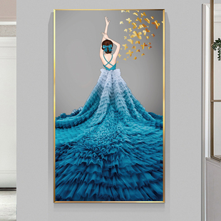 蒙娜丽莎十字绣2021线绣客厅蓝色，芳华小幅玄关，自己绣手工小件