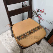 中式餐桌椅子垫子防滑实木椅垫，欧式四季加厚可拆洗家用餐椅垫坐垫