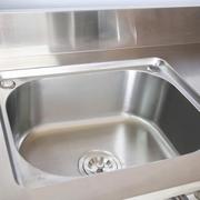 加厚厨房简易不锈钢水槽带工作台单槽支架一体洗碗池出租房洗菜盆