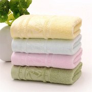 3条装竹纤维毛巾加厚柔软超强吸水家用竹炭，美容洗脸巾比纯棉好用
