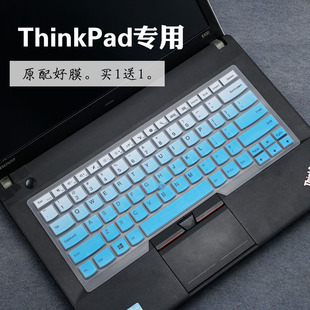 适用联想thinkpade431键盘，膜e435按键保护膜14寸凹凸防尘贴膜罩