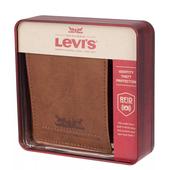 levis李维斯男士钱包Trifold时尚复古折叠卡包礼物送男友送父亲