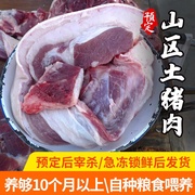 现宰农家土猪肉4月26日发鲜猪肉农家散养粮食，猪生猪肉新鲜猪肉