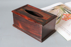 红木纸巾盒大红酸枝镂空实木家居餐巾盒抽纸盒子木质创意收纳