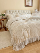 2023公主风系列床上床单四件套全棉纯棉被套床品用品被子被罩南通