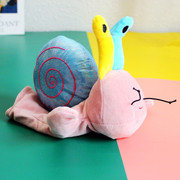 可爱卡通蜗牛手偶公仔动物手套，毛绒玩具玩偶娃娃幼儿园表演讲故事