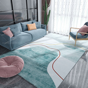 现代简约地毯客厅沙发茶几垫轻奢高级卧室地毯地垫家用大面积免洗
