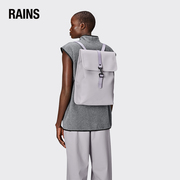 Rains 时尚防水背包女 通勤笔记本电脑包户外双肩包书包 Rucksack