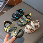 宝宝凉鞋男童鞋1-3岁夏季婴儿儿童沙滩鞋，女童小童潮鞋子学步鞋2