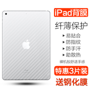 适用苹果ipadair2air3背膜ipadmini543碳纤维背膜ipad20192018平板电脑10.510.2寸防刮ipad2磨砂pro11