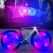 自行车灯风火轮夜骑辐条灯儿童，车轮彩灯山地车配件夜光轮胎灯防水