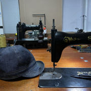SINSO 机修帽 牛仔鸭舌帽 阿美咔叽复古 战俘帽 工装帽 亲子帽