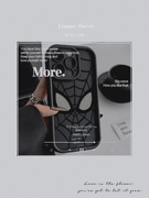 元气壳蜘蛛侠适用苹果手机，壳iphone12磨砂硅胶质感