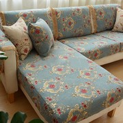 四季通用沙发垫欧式雪尼尔布艺沙发笠罩全包沙发坐垫子全包沙发套