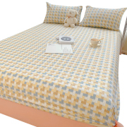 纯棉10b0床笠单件床罩全棉席梦思，床垫保护罩，全包防尘罩加厚床单罩
