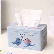 创意轻奢抽纸盒家用客厅纸巾盒卫生纸抽盒车载餐巾纸盒餐桌收纳盒