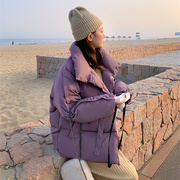 冬季羽绒棉衣棉服女2023冬天韩版宽松学生，面包服短款棉袄外套