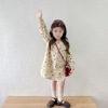 女童娃娃领碎花长袖连衣裙2023秋季韩版洋气女童森系公主裙子