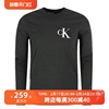Calvin Klein卡尔文克莱恩CK男士休闲长袖T恤字母印花打底衫