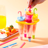 冰淇淋模具可爱卡通雨伞形食品级制冰格冰块冰盒冰棒冰棍雪糕磨具