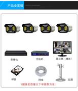 有线POE监控器高清夜视设备套装影360摄像头户室外店铺家商用工厂