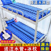 夏季冰凉床垫学生床上软垫子单双人水床注水充气两用降温制冷水席