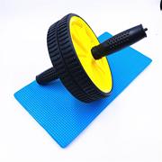 AB双轮18寸健腹轮健身器材收腹器滚轮室内锻炼腹肌轮货源