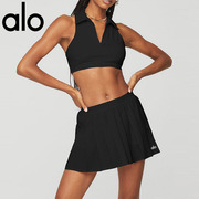 alo yoga瑜伽服套装跨境欧美跑步排球网球训练服外贸速干健身服