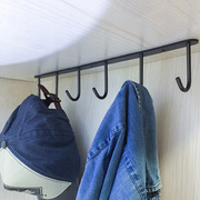 厨房多功能挂钩橱柜衣柜隔板，悬挂式倒吊钩，304不锈钢免钉螺丝排钩