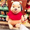 上海迪士尼国内维尼熊噗噗人形背包毛绒双肩包可爱儿童宝宝包