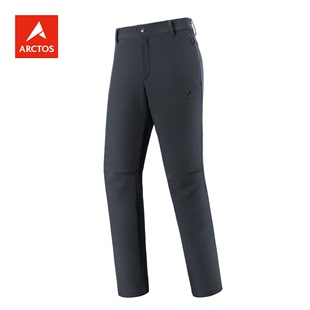 arctos极星户外软壳裤，男女23加绒加厚保暖防风软壳长裤