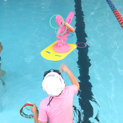 学游泳漂浮板儿童游泳池玩教具浮力打水板水上浮板垫动物套圈装备