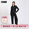 FCMM秋冬潮牌短款拉链外套原创设计小个子辣妹短款夹克