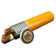 途贺不锈钢雪茄盒子雪茄罐密封防水防潮大容量3支4根5只装雪茄烟