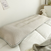 冰豆豆蝴蝶结长枕套双人夏季枕，头套1.5m成人，加长款1.2米1.8枕芯套