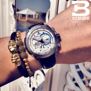 西藏陈小春代言宾格BINGER手表瑞士手表男表旅游运动腕表