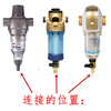 3M前置过滤器排水管 净水器BFS1-100 BFS3-40GL 3CP-F020-5排污管